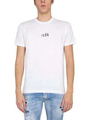 Dsquared2 Icon Mini Logo Print T-shirt