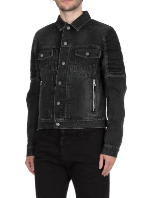 Balmain Panelled Denim Jacket