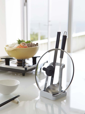 Tower Ladle & Lid Stand In Various Colors