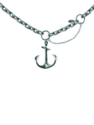 Large Anchor Necklace