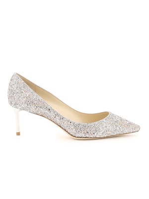 Jimmy Choo Romy 60 Glitter Pumps