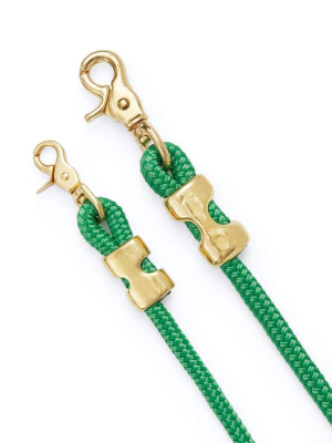 Grass Green Marine Rope Dog Leash (standard/petite)