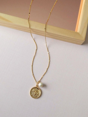 St Christopher Necklace (sd1475)