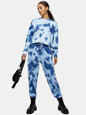 Blue Tie Dye Sweatpants