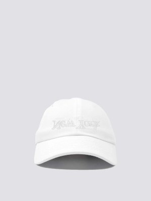 New York Embroidered Hat - White