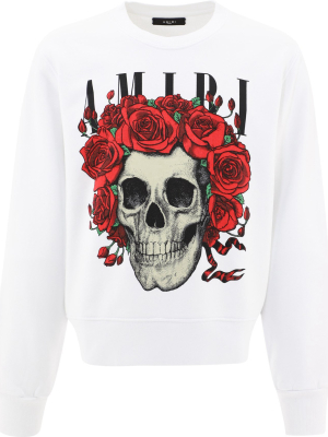 Amiri Grateful Dead Skull Print Sweatshirt