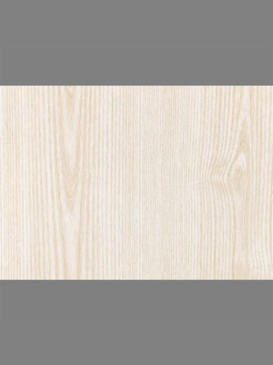 Ash White Self-adhesive Wood Grain Contact Wallpaper By Burke Decor