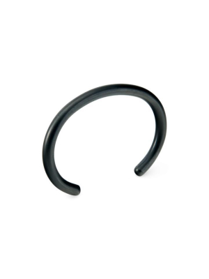 Uniform Round Cuff - Carbon Black