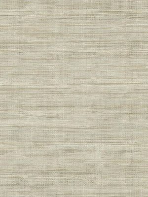 Woven Beige Faux Grasscloth Wallpaper From The Essentials Collection By Brewster Home Fashions