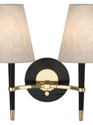 Ventana Double Sconce In Various Finishes