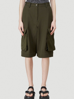 Jw Anderson Cargo Knee-length Shorts
