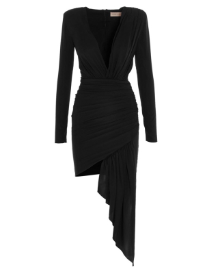 Alexandre Vauthier Draped Mini Dress