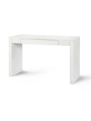 Odom Console Table, White