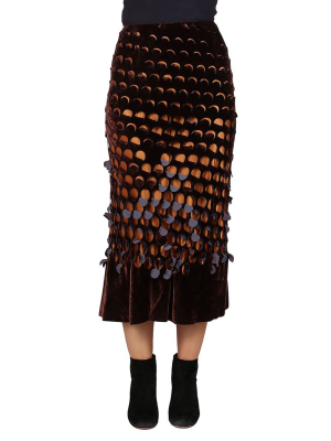 Maison Margiela High Waist Midi Skirt