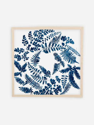 Living Pattern Framed Print - Circle