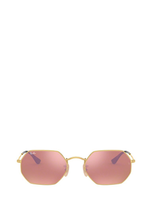 Ray-ban Octagonal Flash Lenses Sunglasses