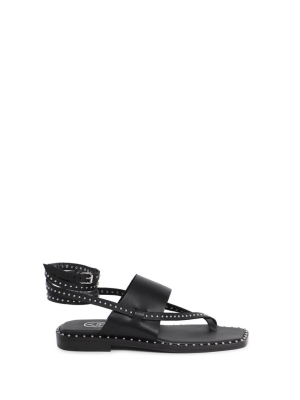 Ash Medusa Studded Wrap Around Sandals