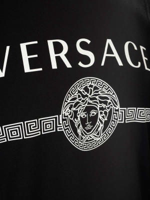 Versace Logo Print T-shirt