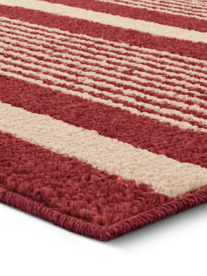 Indoor/outdoor Stripe Tufted Novelty Rug - Threshold™