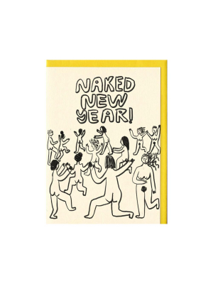 Naked New Year Card