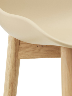 Hyg Counter Stool - Wood Base