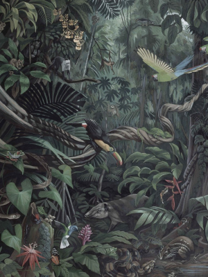 Tropical Landscape 003 Wallpaper Panel By Kek Amsterdam