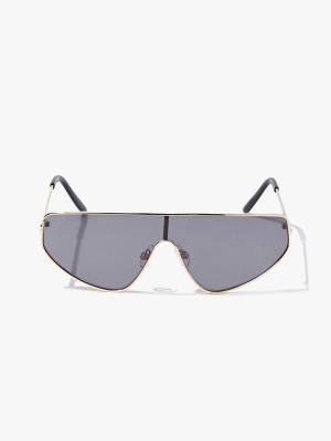 Premium Metal Shield Sunglasses