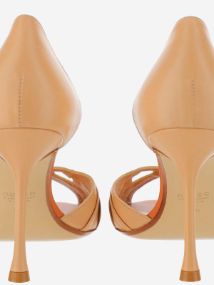 Francesco Russo Cut-out Detail Pumps