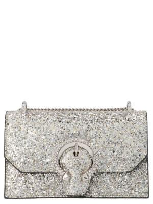 Jimmy Choo Paris Glittered Shoulder Bag