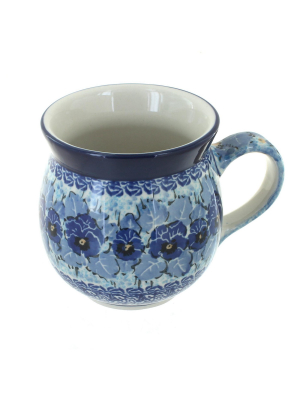 Blue Rose Polish Pottery Joanna Bubble Mug