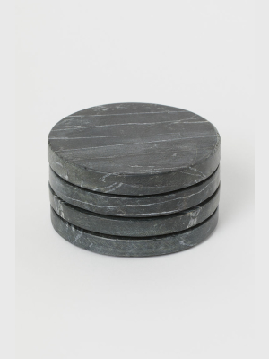 4-pack Marble Coasters