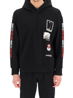 Neil Barrett Graphic Printed Hoodie