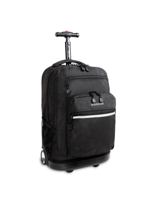 J World 20" Sundance Laptop Rolling Backpack