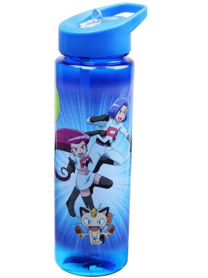 Just Funky Pokemon Team Rocket And Meowth 16oz Water Bottle