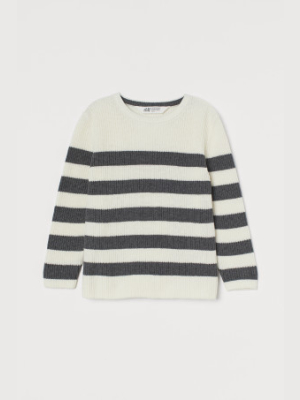 Ribbed Cotton Sweater