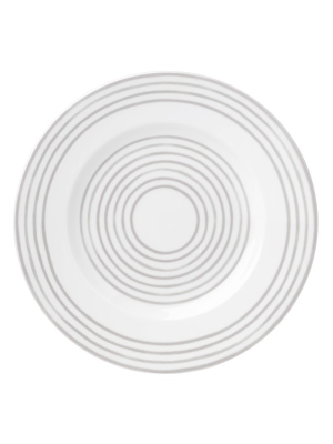 Kate Spade New York Charlotte Street West Accent Plate, Grey