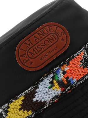 Palm Angels X Missoni Logo Patch Bucket Hat