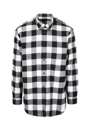 Balenciaga Checked Buttoned Shirt