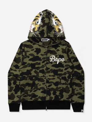 Bape 1st Camo Tiger Full Zip Hoodie