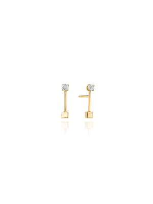 Piece Stick Stud Earring