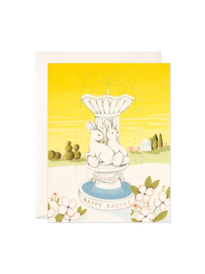 Easter Fountain Card