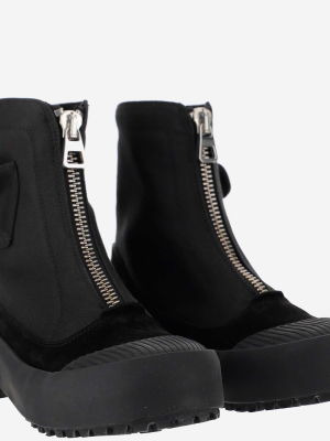 Jw Anderson Side Pockets Zipped Boots