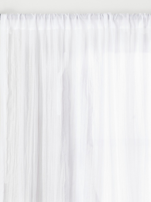 Crushed Sheer Curtain Panel - Opalhouse™