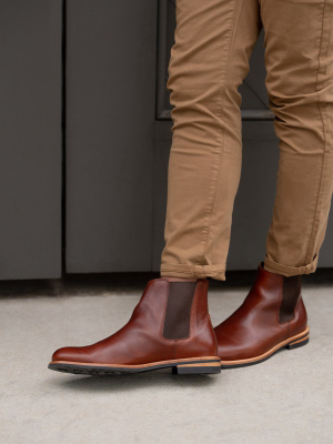 Men's All-weather Chelsea Boot - Brandy