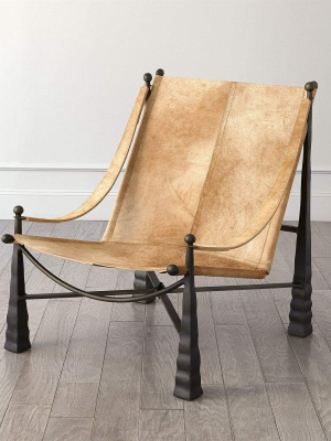 Global Views Chair - Cognac