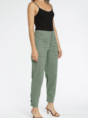 Tammy High Rise Trouser - Colonel