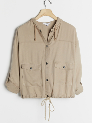 Vera Cropped Utility Jacket