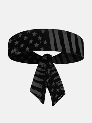 Tactical Brushed Usa Flag Ninja Headband