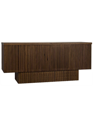 Noir Mr. Smith Dark Walnut Sideboard