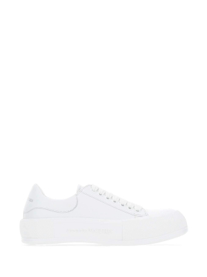 Alexander Mcqueen Logo Detailed Low-top Sneakers